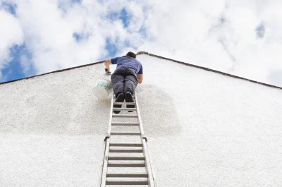 Peinture extérieure à Poilly — façades et ravalement